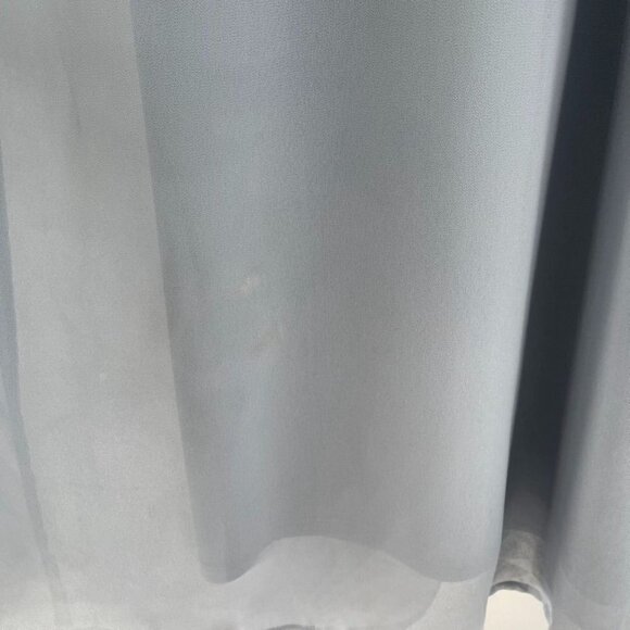 Show Me Your Mumu Size 3X Blue Michelle Flutter Sleeve Chiffon Maxi Sheath Dress - Picture 7 of 8